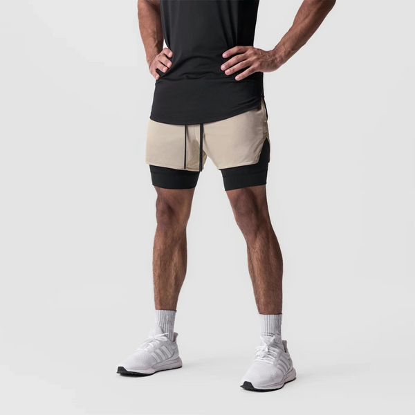 EnduroFlex Double-Layer Shorts