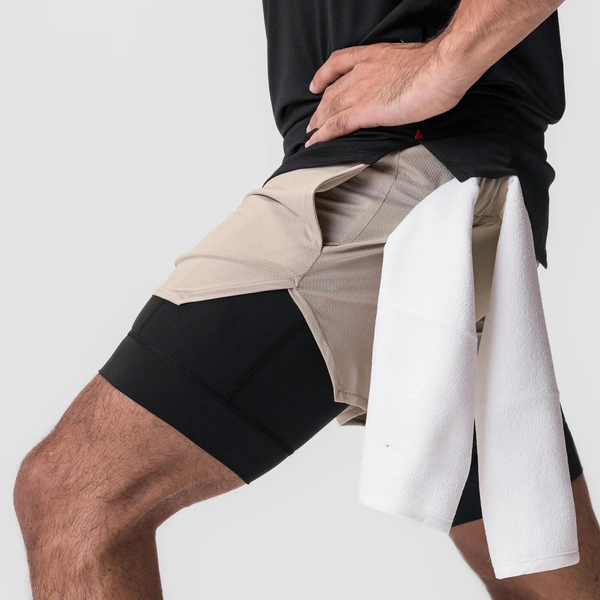 EnduroFlex Double-Layer Shorts