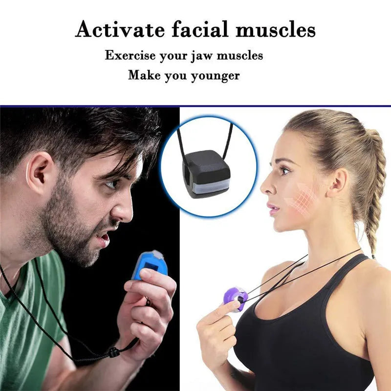 Statement Gel Face Fitness Ball: Jaw Exerciser & Facial Toner