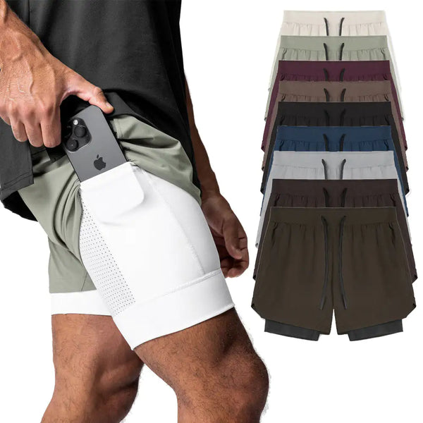 Statement Double-Deck Shorts